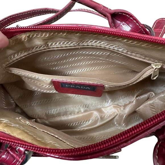 Smaller Sized Snakeskin Designer Purse - Picture 7 of 7